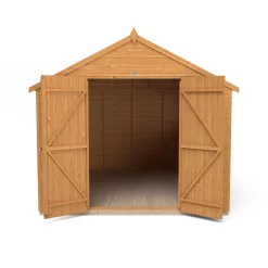 Forest Garden 12x8 Ft Apex Shiplap Wooden 2 Door 6 Windows Shed With Floor -Garden Shop forest garden 12x8 ft apex shiplap wooden 2 door 6 windows shed with floor5013053178843 03c bq 1