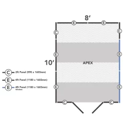 Forest Garden 12x8 Ft Apex Shiplap Wooden 2 Door 6 Windows Shed With Floor -Garden Shop forest garden 12x8 ft apex shiplap wooden 2 door 6 windows shed with floor5013053178843 05t bq