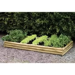 Forest Garden 21 X 204 X 104 Wood Rectangular Raised Bed Kit