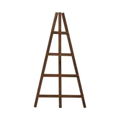 Forest Garden 4ft Fan Timber Trellis Panel (W)68cm X (H)120cm