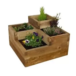 Forest Garden 56 X 90 X 90 Wood Rectangular Raised Bed Kit