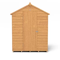 Forest Garden 5x3 Ft Apex Overlap Wooden Shed With Floor (Base Included) - Assembly Service Included -Garden Shop forest garden 5x3 ft apex overlap wooden shed with floor base included assembly service included5013053177075 02c bq