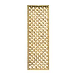 Forest Garden 6ft Diamond European Softwood Trellis Panel (W)61cm X (H)183cm