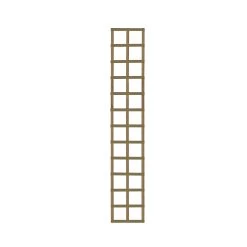 Forest Garden 6ft Square European Softwood Trellis Panel (W)32cm X (H)183cm
