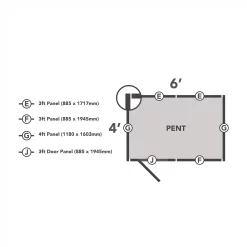 Forest Garden 6x4 Pent Dip Treated Shiplap Wooden Shed With Floor (Base Included) - Assembly Service Included -Garden Shop forest garden 6x4 pent dip treated shiplap wooden shed with floor base included assembly service included5013053193907 01i