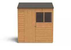 Forest Garden 6x4 Reverse Apex Dip Treated Overlap Wooden Shed With Floor - Assembly Service Included -Garden Shop forest garden 6x4 reverse apex dip treated overlap wooden shed with floor assembly service included5013053178119 02c bq