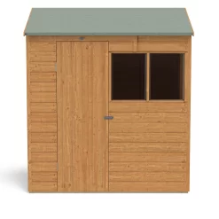 Forest Garden 6X4 Reverse Apex Dip Treated Shiplap Shed With Floor - Assembly Service Included -Garden Shop forest garden 6x4 reverse apex dip treated shiplap shed with floor assembly service included5013053182772 03c bq