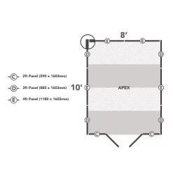 Forest Garden 8x10 Apex Dip Treated Shiplap Wooden Shed With Floor - Assembly Service Included -Garden Shop forest garden 8x10 apex dip treated shiplap wooden shed with floor assembly service included5013053193846 01i
