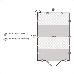 Forest Garden 8x12 Apex Dip Treated Shiplap Wooden Shed With Floor (Base Included) -Garden Shop forest garden 8x12 apex dip treated shiplap wooden shed with floor base included 5013053193860 01i