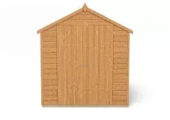 Forest Garden 8x6 Apex Dip Treated Overlap Wooden Shed With Floor - Assembly Service Included -Garden Shop forest garden 8x6 apex dip treated overlap wooden shed with floor assembly service included5013053177556 02c bq