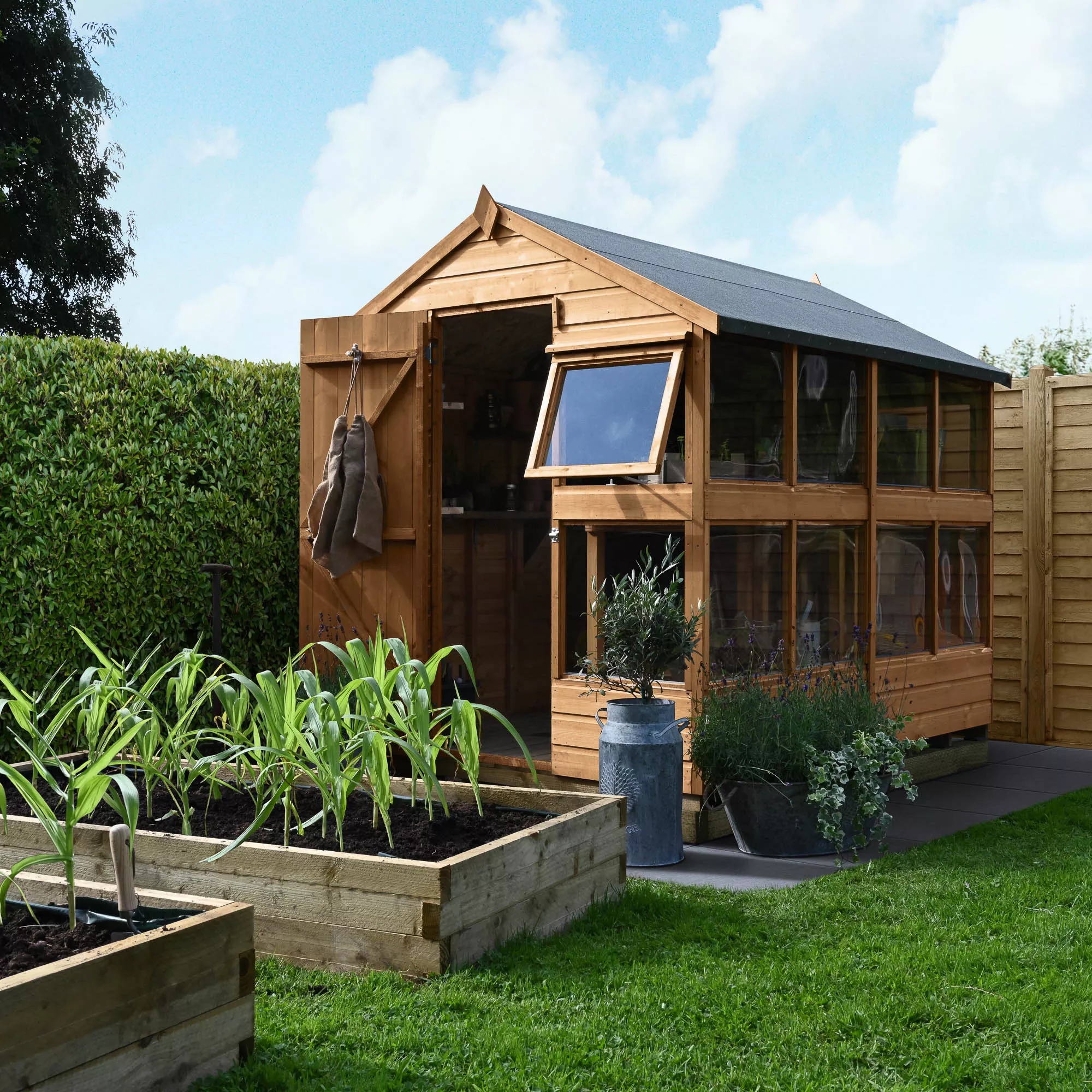 Forest Garden 8x6 Ft Apex Shiplap Wooden 10 Windows Shed With Floor 1 Forest Garden 8x6 Ft Apex Shiplap Wooden 10 Windows Shed With Floor