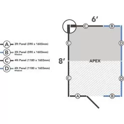Forest Garden 8x6 Ft Apex Shiplap Wooden 10 Windows Shed With Floor 34 Forest Garden 8x6 Ft Apex Shiplap Wooden 10 Windows Shed With Floor -Garden Shop forest garden 8x6 ft apex shiplap wooden 10 windows shed with floor5013053185094 02t bq 1