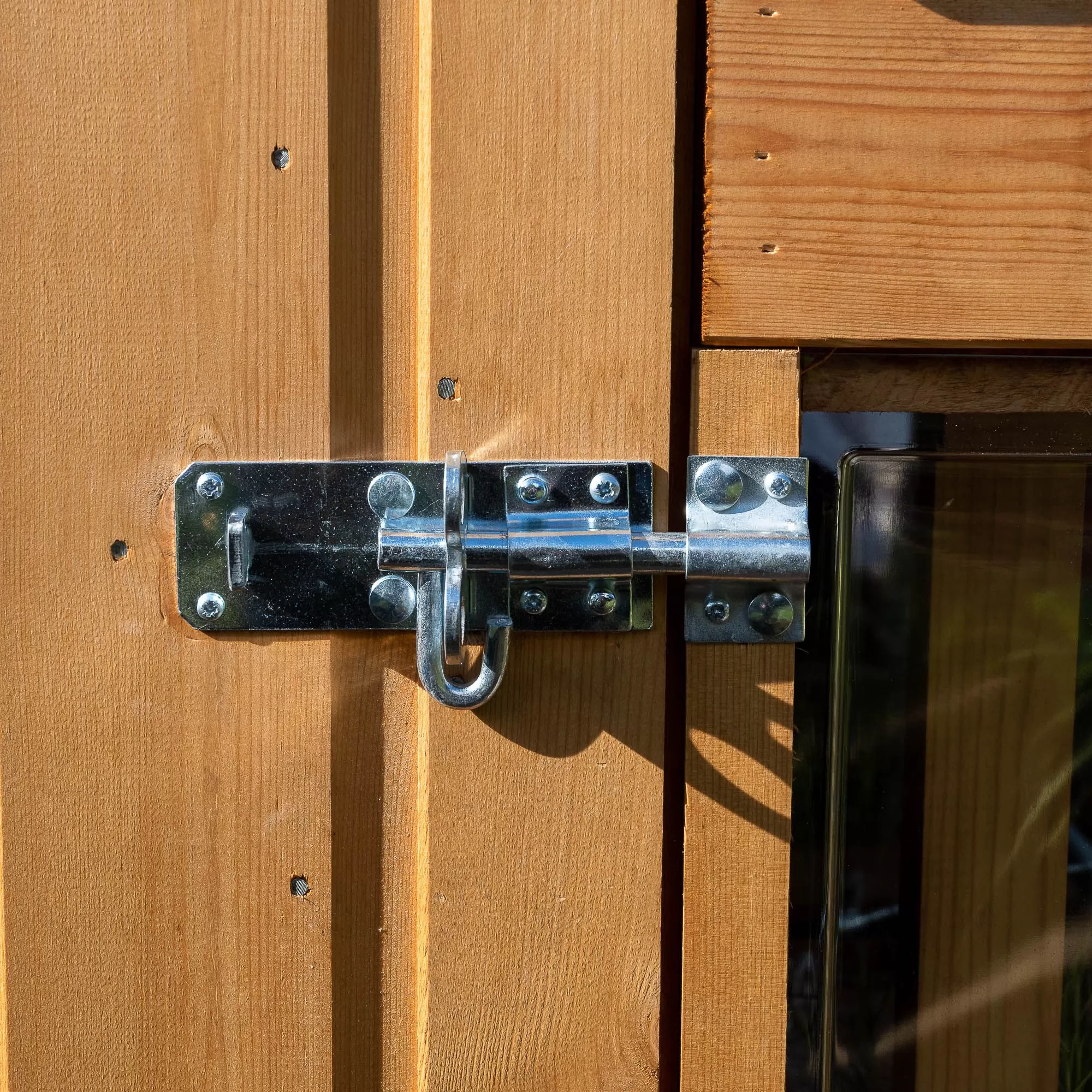 Forest Garden 8x6 Ft Apex Shiplap Wooden 10 Windows Shed With Floor 9 Forest Garden 8x6 Ft Apex Shiplap Wooden 10 Windows Shed With Floor - Image 9