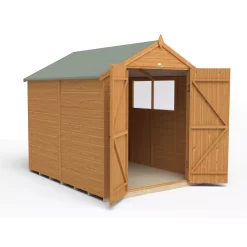 Forest Garden 8x6 Ft Apex Shiplap Wooden 2 Door 2 Windows Shed With Floor (Base Included) 23 Forest Garden 8x6 Ft Apex Shiplap Wooden 2 Door 2 Windows Shed With Floor (Base Included) -Garden Shop forest garden 8x6 ft apex shiplap wooden 2 door 2 windows shed with floor base included 5013053178782 03c bq 1