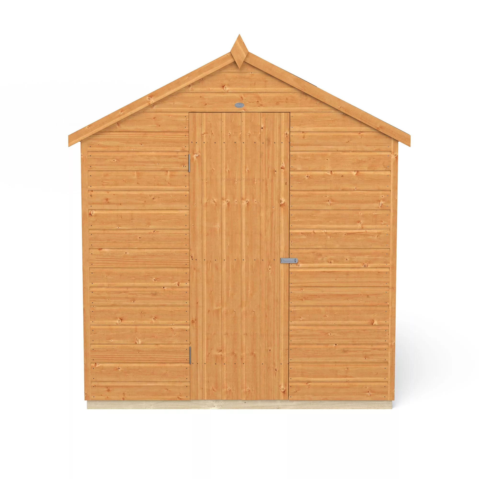 Forest Garden 8x6 Ft Apex Shiplap Wooden 2 Windows Shed With Floor - Assembly Service Included 5 Forest Garden 8x6 Ft Apex Shiplap Wooden 2 Windows Shed With Floor - Assembly Service Included - Image 5