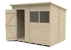 Forest Garden 8x6 Pent Pressure Treated Overlap Wooden Shed With Floor 10 Forest Garden 8x6 Pent Pressure Treated Overlap Wooden Shed With Floor -Garden Shop forest garden 8x6 pent pressure treated overlap wooden shed with floor5013053178584 21c bq 1