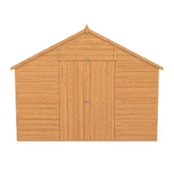 Forest Garden Delamere Range 10x10 Ft Apex Shiplap Wooden 2 Door 4 Windows Shed With Floor -Garden Shop forest garden delamere range 10x10 ft apex shiplap wooden 2 door 4 windows shed with floor5013053182703 05c