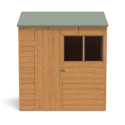 Forest Garden Delamere Range 6x4 Ft Reverse Apex Shiplap Wooden 2 Windows Shed With Floor -Garden Shop forest garden delamere range 6x4 ft reverse apex shiplap wooden 2 windows shed with floor5013053182697 04c