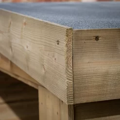 Forest Garden Overlap Timber 6x5 Ft Apex Log Store -Garden Shop forest garden overlap timber 6x5 ft apex log store5013053189962 06i