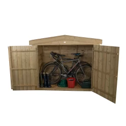 Forest Garden Overlap Wooden 6x3 Apex Garden Storage -Garden Shop forest garden overlap wooden 6x3 apex garden storage5013053162859 01c bq