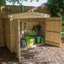Forest Garden Overlap Wooden 6x3 Apex Garden Storage -Garden Shop forest garden overlap wooden 6x3 apex garden storage5013053162859 01i bq