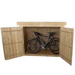 Forest Garden Overlap Wooden 6x3 Pent Garden Storage -Garden Shop forest garden overlap wooden 6x3 pent garden storage5013053162835 01c bq