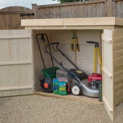 Forest Garden Shiplap Wooden 6x3 Pent Garden Storage -Garden Shop forest garden shiplap wooden 6x3 pent garden storage5013053162842 01i bq