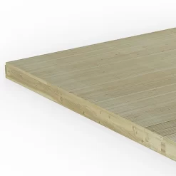Forest Garden Softwood Decking Kit, (L) 2.4m X (W) 2.46m, 11.79m² -Garden Shop forest garden softwood decking kit l 2 4m x w 2 46m 11 79m 5013053192306 36c bq