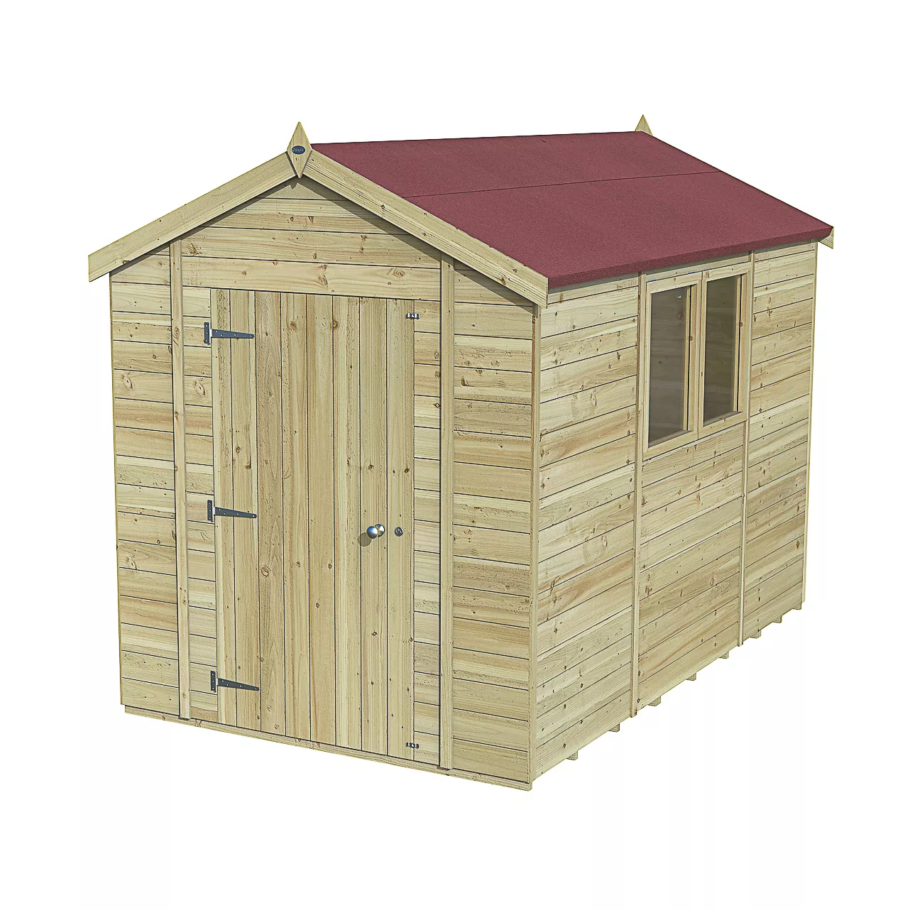 Forest Garden Timberdale 10x6 Ft Apex Tongue & Groove Wooden Shed With Floor (Base Included) 1 Forest Garden Timberdale 10x6 Ft Apex Tongue & Groove Wooden Shed With Floor (Base Included)