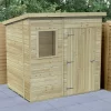 Forest Garden Timberdale 7x5 Ft Pent Tongue & Groove Wooden Shed With Floor