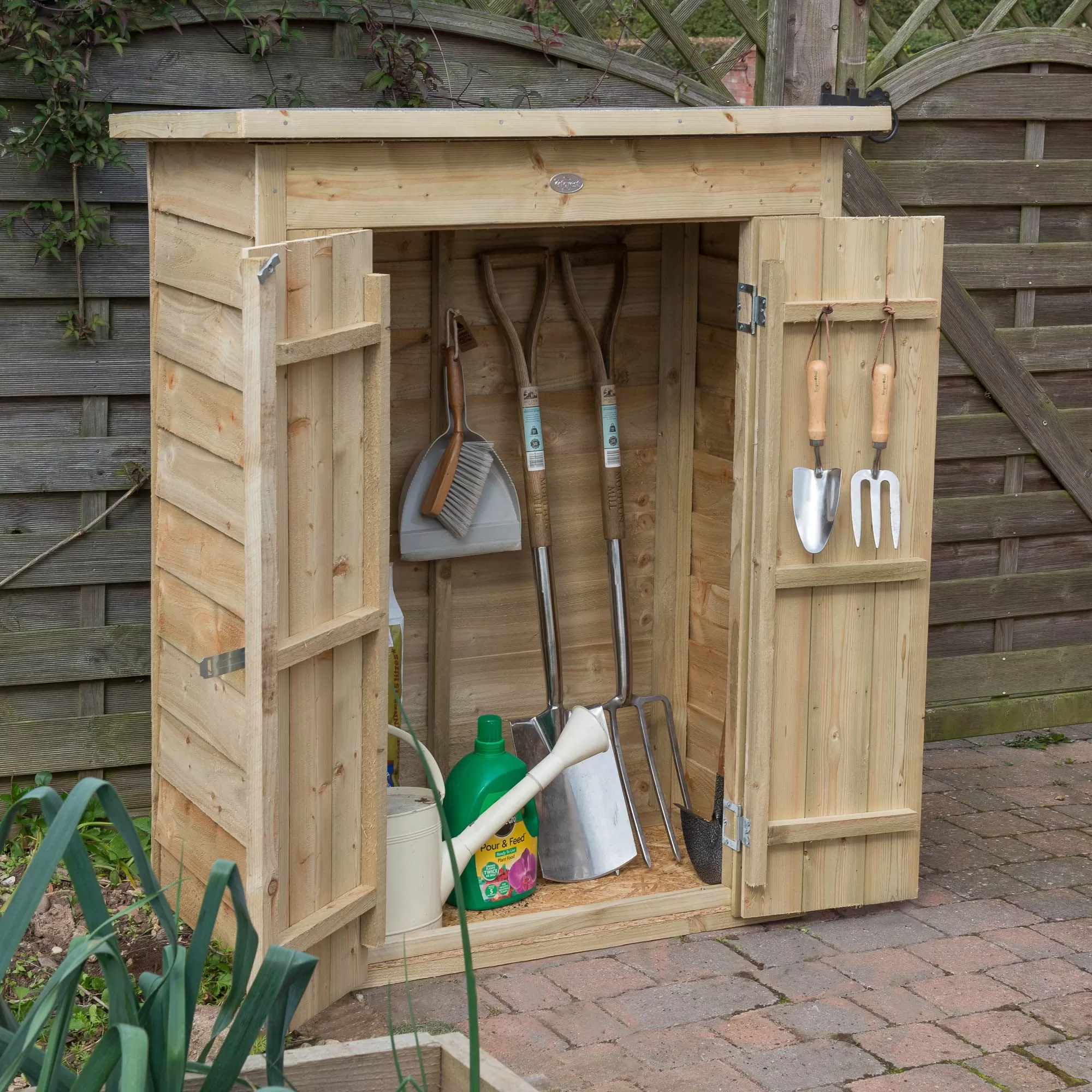 Forest Tongue & Groove 3.5x2 Pent Garden Storage 600L 1 Forest Tongue & Groove 3.5x2 Pent Garden Storage 600L