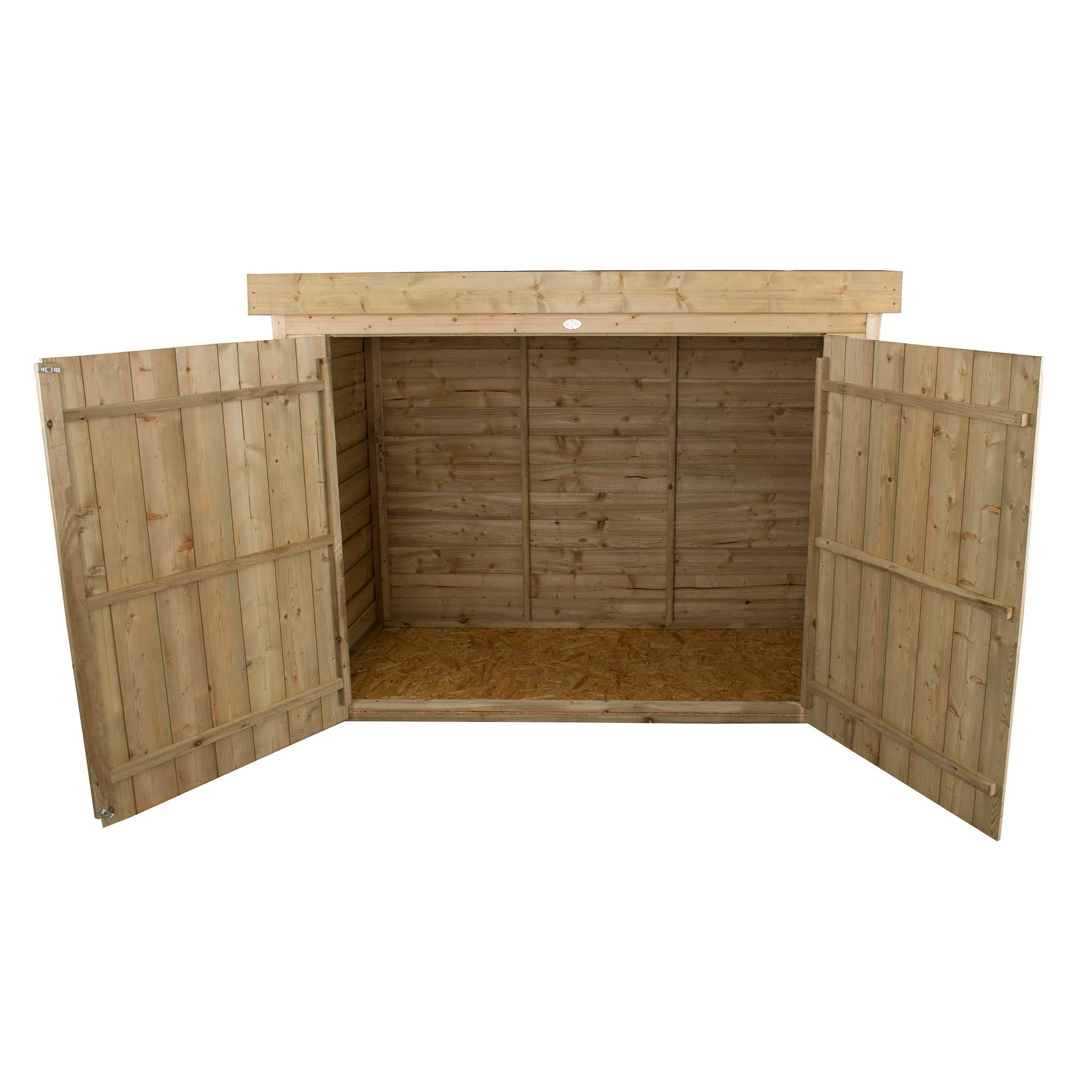 Forest Tongue & Groove 6.3x2.8 Pent Garden Storage 2000L 9 Forest Tongue & Groove 6.3x2.8 Pent Garden Storage 2000L - Image 9