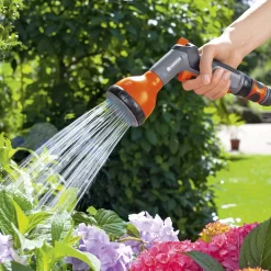 Gardena 3 Function Hose Spray Gun -Garden Shop gardena 3 function hose spray gun4066407004382 02i bq