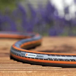 Gardena HighFLEX 18066 Black & Orange Hose Pipe (L)30m -Garden Shop gardena highflex 18066 black orange hose pipe l 30m4078500001939 02i bq