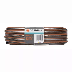 Gardena HighFLEX 18066 Black & Orange Hose Pipe (L)30m -Garden Shop gardena highflex 18066 black orange hose pipe l 30m4078500001939 03c bq