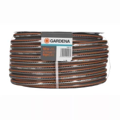 Gardena HighFLEX 18069 Black & Orange Hose Pipe (L)50m -Garden Shop gardena highflex 18069 black orange hose pipe l 50m4078500002080 03c bq