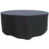 Garland 8 Seater Round Furniture Set Cover - Black