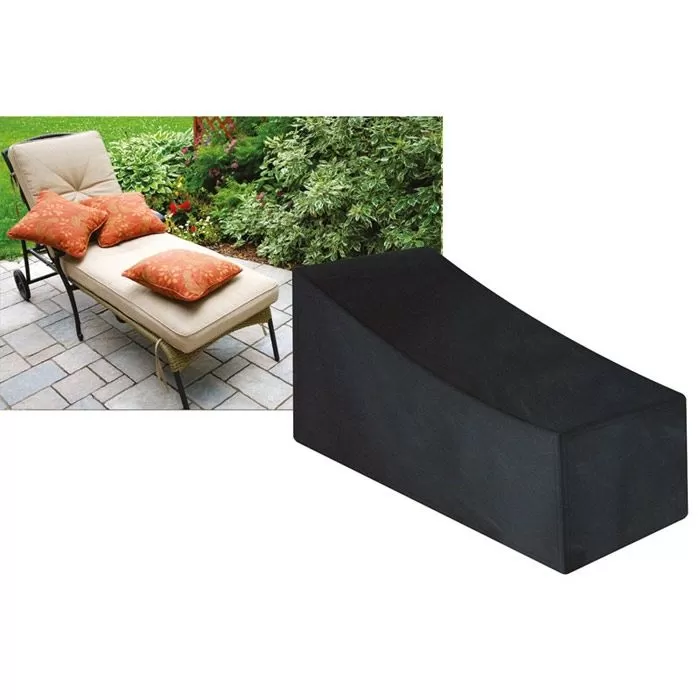 Garland Lounger Cover - Black 2 Garland Lounger Cover - Black - Image 2