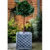 Strata Lazio Square Planter - 38cm
