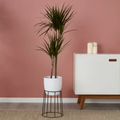 GoodHome Metal Pot Stand 7 GoodHome Metal Pot Stand -Garden Shop goodhome metal pot stand3663602442387 01i bq