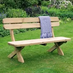 Zest Outdoor Harriet Bench - 3 Seater