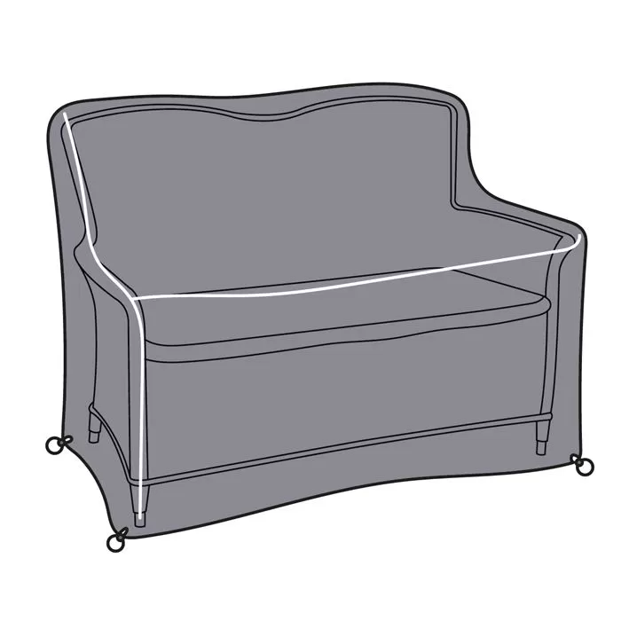 Hartman Heritage 2 Seater High Back Bench Protective Cover 2 Hartman Heritage 2 Seater High Back Bench Protective Cover - Image 2