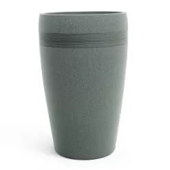 Stewart Garden Galilee High Planter, Marble Green - 44cm