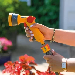 Hozelock 5 Function Hose Spray Gun -Garden Shop hozelock 5 function hose spray gun5010646062978 01i bq