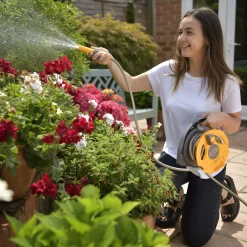 Hozelock Micro Hose Reel Set (L)10m -Garden Shop hozelock micro hose reel set l 10m5010646062466 01i bq