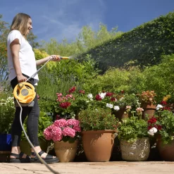 Hozelock Micro Hose Reel Set (L)10m -Garden Shop hozelock micro hose reel set l 10m5010646062466 04i bq