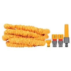 Hozelock Superhoze Flexible Yellow Expanding Hose Pipe (L)15m -Garden Shop hozelock superhoze flexible yellow expanding hose pipe l 15m5010646061254 07c bq