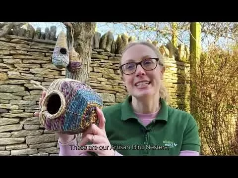 Wildlife World Artisan Wild Bird Nester - Anita 5 Wildlife World Artisan Wild Bird Nester - Anita - Image 5