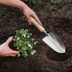 Kent & Stowe Hand Trowels Natural Trowel (H) 320mm X (W) 86mm -Garden Shop kent stowe hand trowels natural trowel h 320mm x w 86mm5024160000033 04i bq