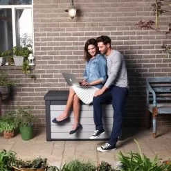 Keter Denali 100 Garden Storage Box - 380L -Garden Shop keter denali 100 storage box 3